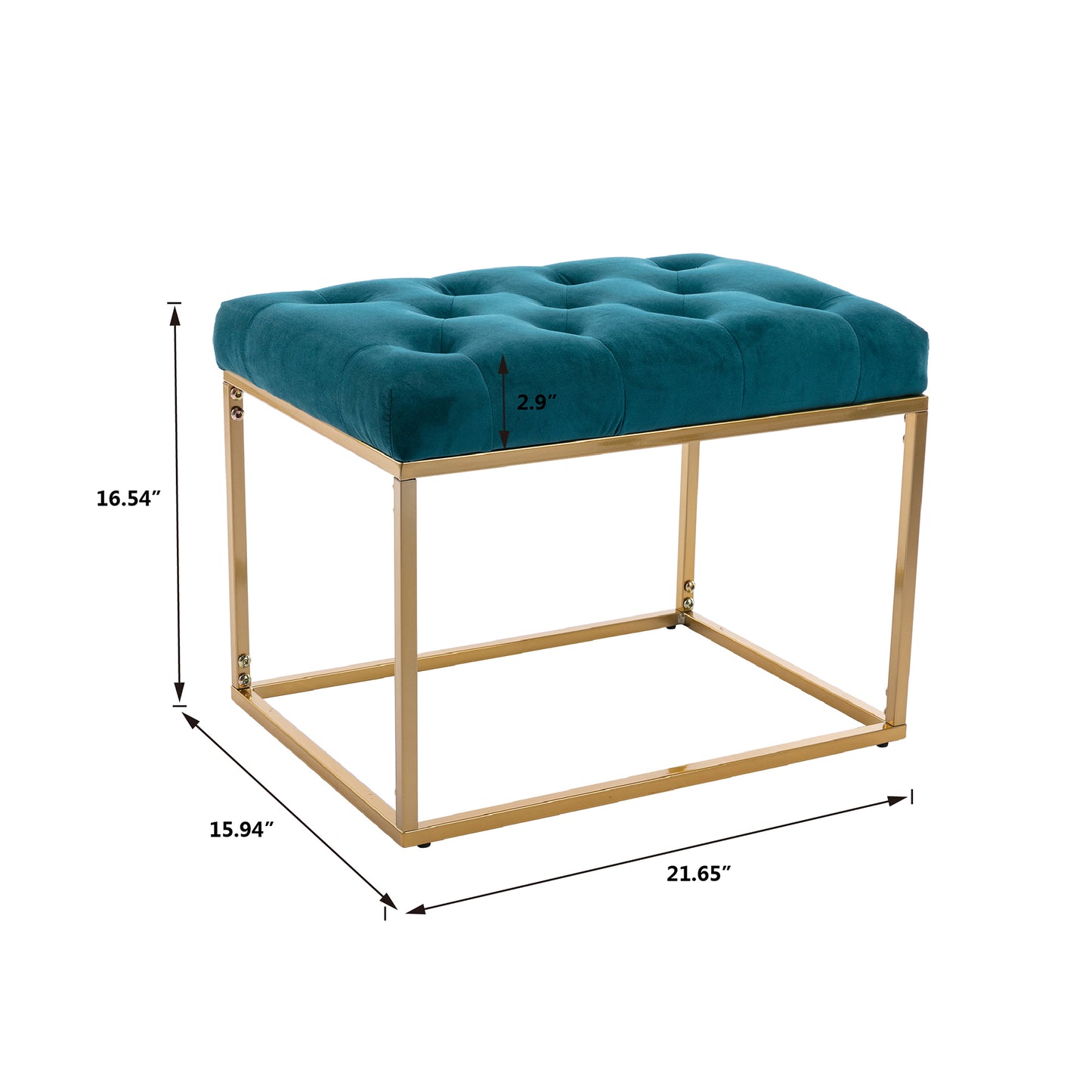 Living room Tufted Ottoman