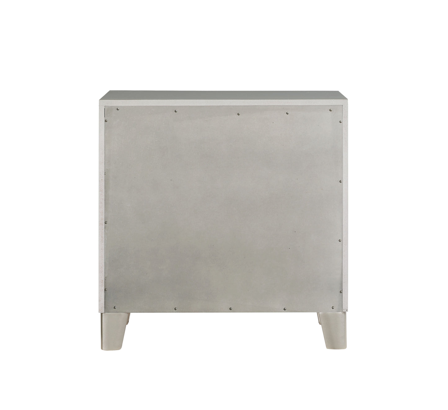 Sliverfluff Nightstand, Mirrored Champagne Finish BD00243