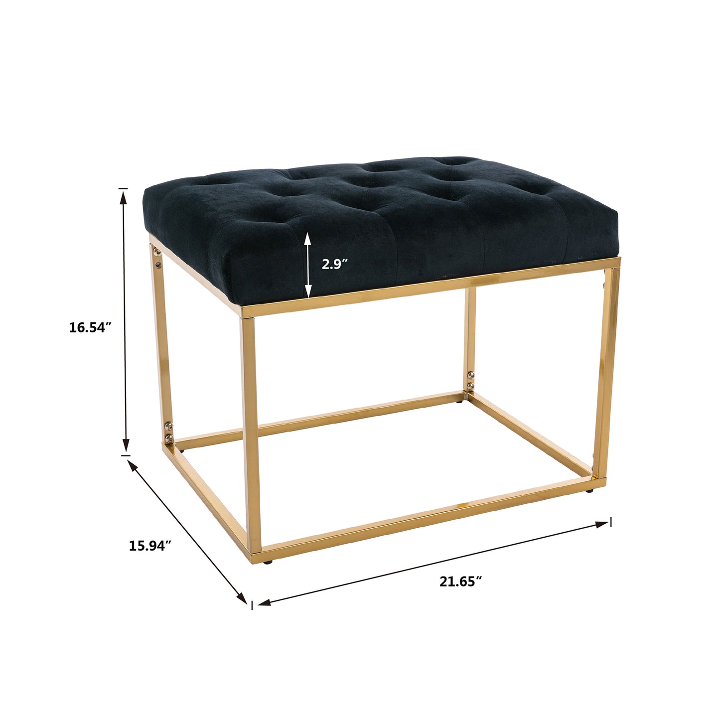 Living room Tufted Ottoman