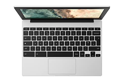 Samsung Galaxy Chromebook Go, Chrome OS, Intel Celeron, 11.6” Full HD LED Screen, 4GB RAM, 64GB Storage, USB-C, Silver