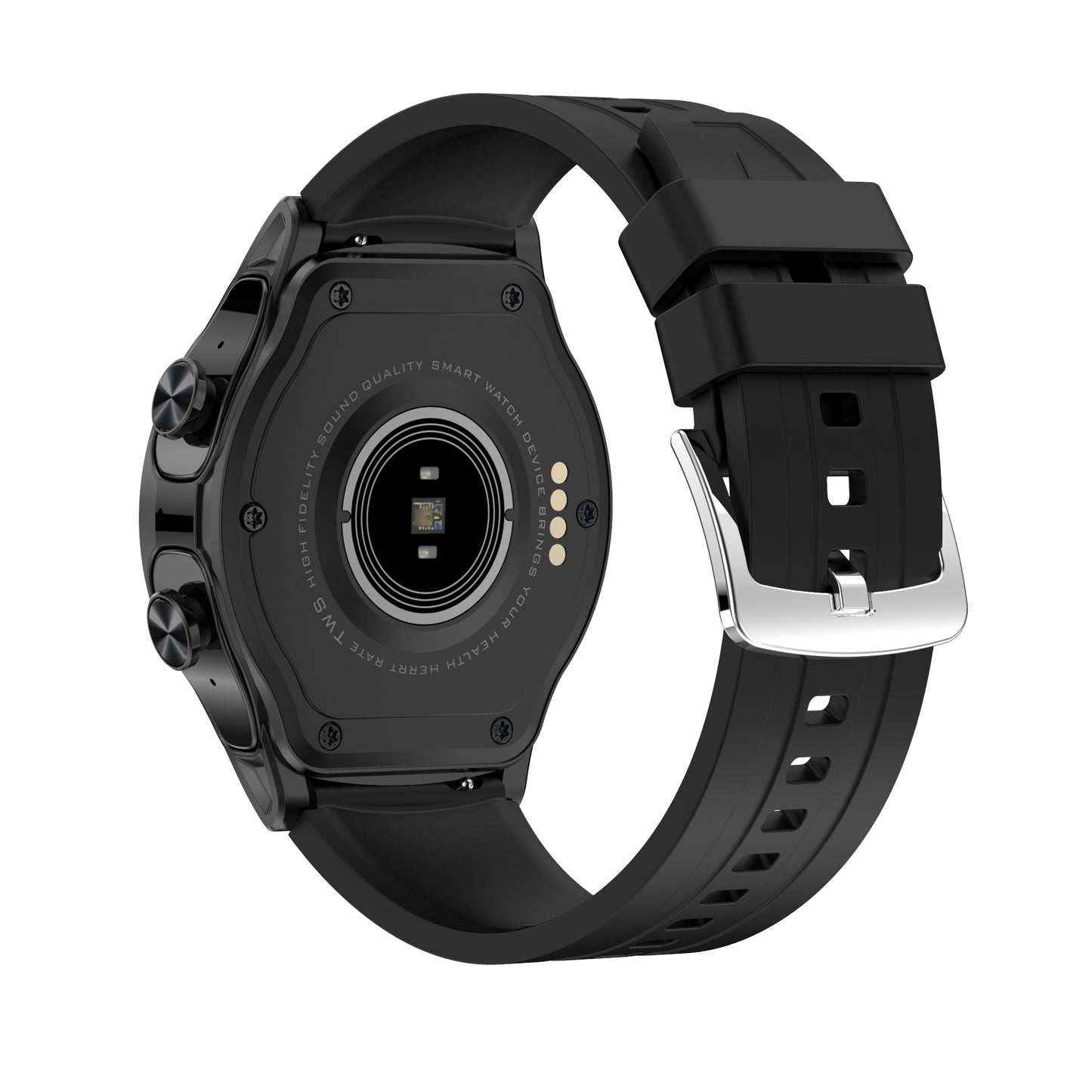 New GT66 smart watch TWS Bluetooth headset 2 in1 multi sport mode heart rate sleep monitoring