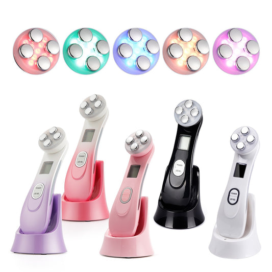 USB Rechargeable Beauty Home Introduction Instrument Firming Skin Rejuvenation Color Light Peeling Machine