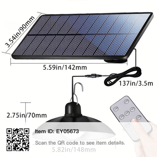 1pc solar pendat ligth