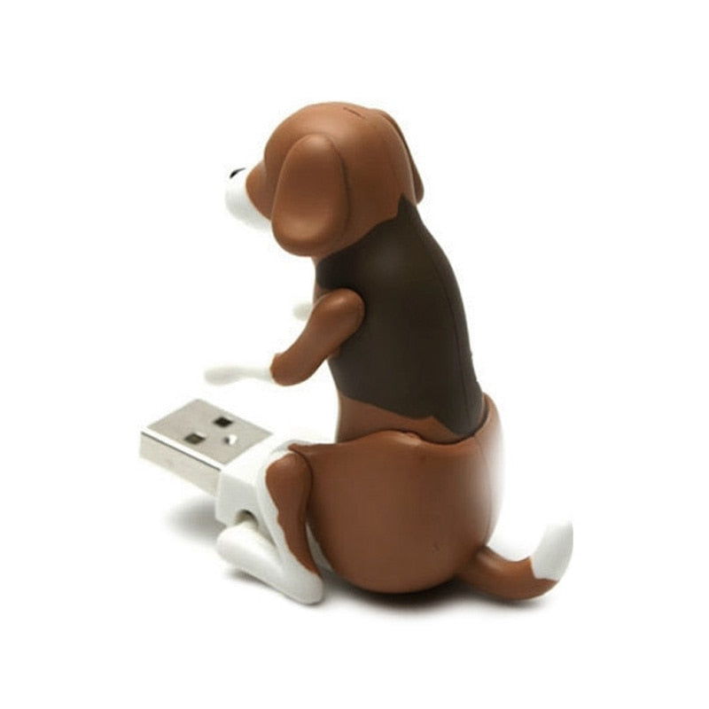 Portable Mini Cute USB 2.0 Funny Humping Spot Dog Rascal Dog Toy Relieve Pressure for Office Worker Best gift For Festival