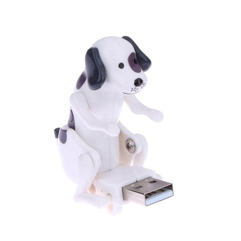 Portable Mini Cute USB 2.0 Funny Humping Spot Dog Rascal Dog Toy Relieve Pressure for Office Worker Best gift For Festival