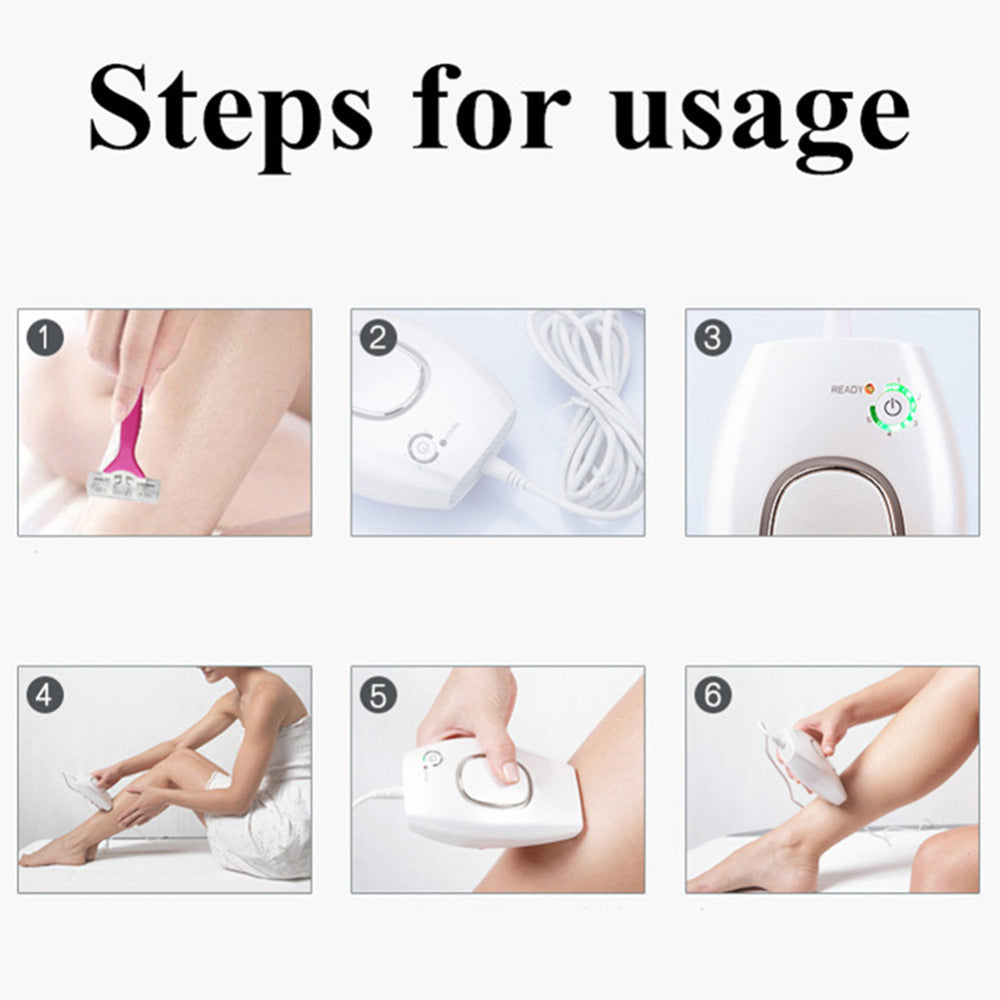 100000 300000 Flash Permanent IPL Epilator Laser Hair Removal Electric Photo Women Painless Threading Hair Remover Machine