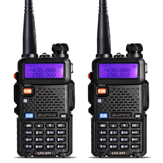 BaoFeng UV-5R Walkie Talkie VHF/UHF136-174Mhz&400-520Mhz Dual Band Two way radio Baofeng uv 5r Portable Walkie talkie uv5r