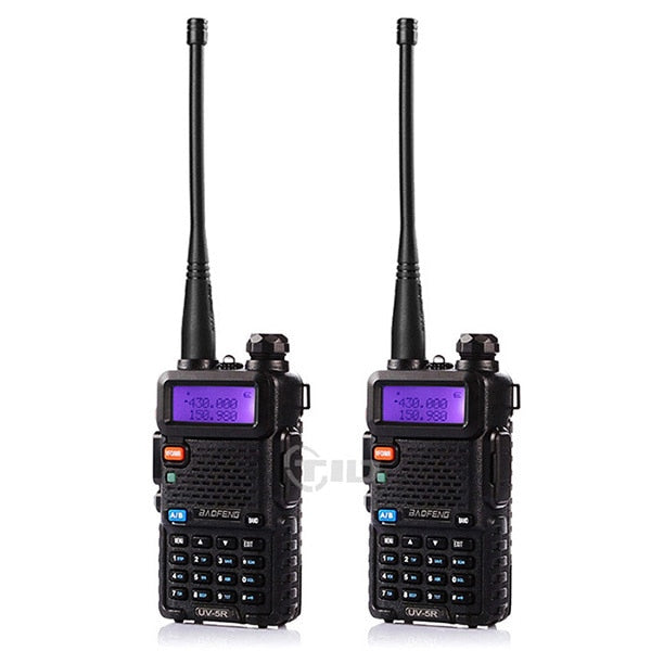 BaoFeng UV-5R Walkie Talkie VHF/UHF136-174Mhz&400-520Mhz Dual Band Two way radio Baofeng uv 5r Portable Walkie talkie uv5r