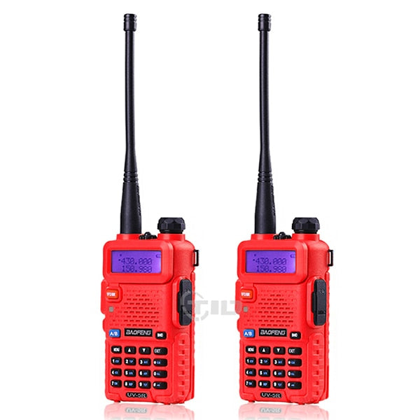 BaoFeng UV-5R Walkie Talkie VHF/UHF136-174Mhz&400-520Mhz Dual Band Two way radio Baofeng uv 5r Portable Walkie talkie uv5r