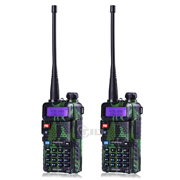 BaoFeng UV-5R Walkie Talkie VHF/UHF136-174Mhz&400-520Mhz Dual Band Two way radio Baofeng uv 5r Portable Walkie talkie uv5r