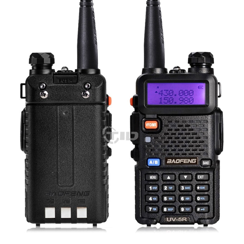 BaoFeng UV-5R Walkie Talkie VHF/UHF136-174Mhz&400-520Mhz Dual Band Two way radio Baofeng uv 5r Portable Walkie talkie uv5r