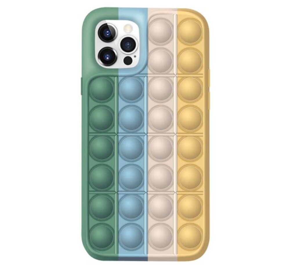 Best phone case Mini Tabletop Game Push Pop phone cover Silicone Rodent Pioneer Thinking for iPhone 12