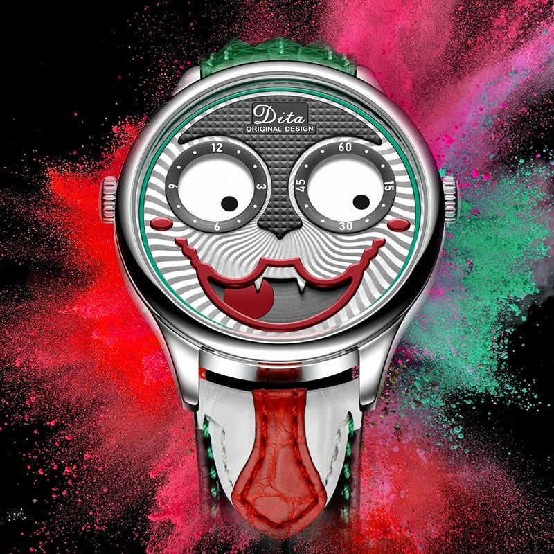 New Arrival Joker Watch Men Top Brand Luxury Fashion Personality Alloy Quartz Watches Mens Limited Edition Designer Watch