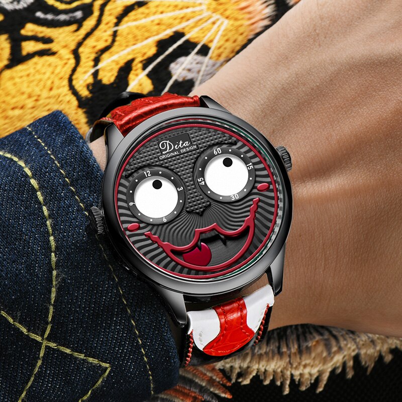 New Arrival Joker Watch Men Top Brand Luxury Fashion Personality Alloy Quartz Watches Mens Limited Edition Designer Watch