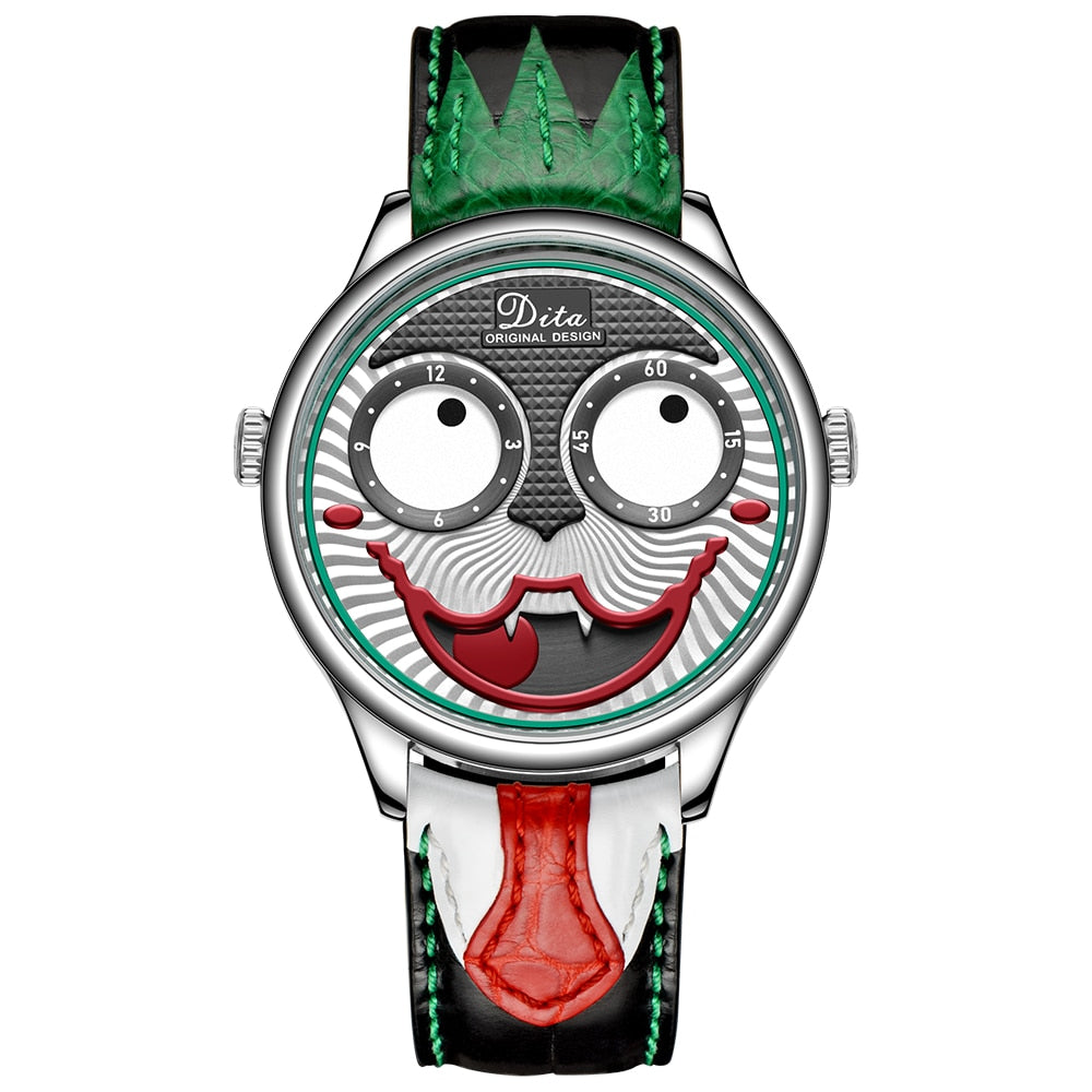 New Arrival Joker Watch Men Top Brand Luxury Fashion Personality Alloy Quartz Watches Mens Limited Edition Designer Watch