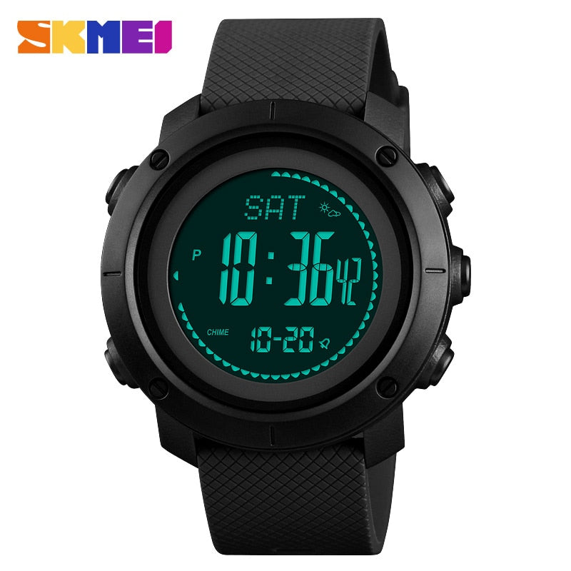 SKMEI 1427-belt type  altimeter barometer thermometer altitude men's digital watch sports clock mountain climbing hiking watch Monterey