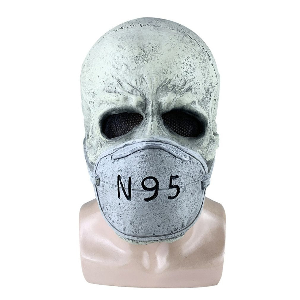 2020 New Halloween virus latex mask headgear Horror mask Role playing headgear Halloween Cosplay Best Gift