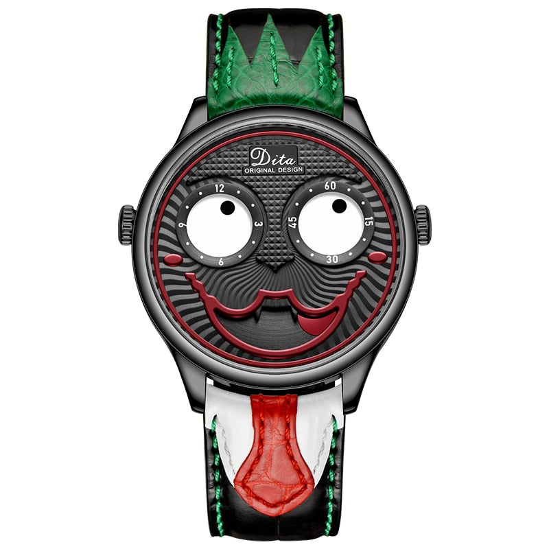 New Arrival Joker Watch Men Top Brand Luxury Fashion Personality Alloy Quartz Watches Mens Limited Edition Designer Watch