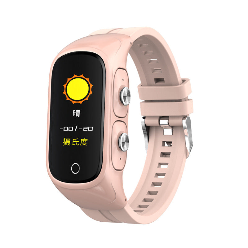 New N8 Smart Bracelet Pair Ear Bluetooth Headset Two-In-One Sports Watch