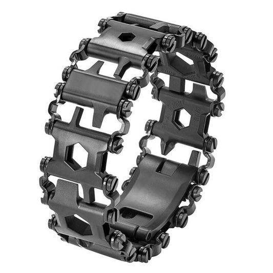 DreamBell Men Outdoor Spliced Bracelet Multifunctional Wearing Screwdriver Tool Hand Chain Field Survival Bracelet