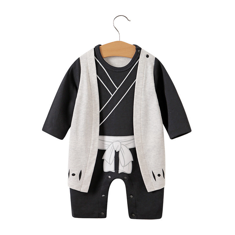 Anime Baby Jumpsuit, Baby Long Sleeved Clothes, Crawling Suit, Newborn Jumpsuit