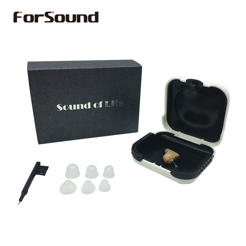 AST Style Best Quality Mini CIC Hearing Aid Invisible Hearing Aids Sound Amplifier  Good as Siemens Resound Phonak Hearing Aid