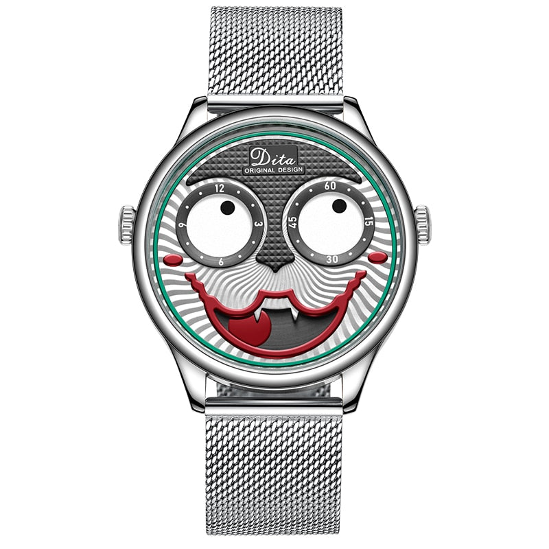 New Arrival Joker Watch Men Top Brand Luxury Fashion Personality Alloy Quartz Watches Mens Limited Edition Designer Watch