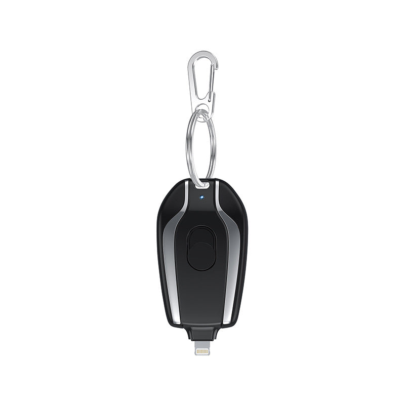 Mini Key Chain Charging Bag Portable Mobile Power Wireless Portable 1500mA Emergency Power