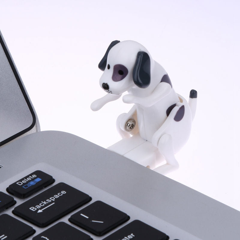 Portable Mini Cute USB 2.0 Funny Humping Spot Dog Rascal Dog Toy Relieve Pressure for Office Worker Best gift For Festival