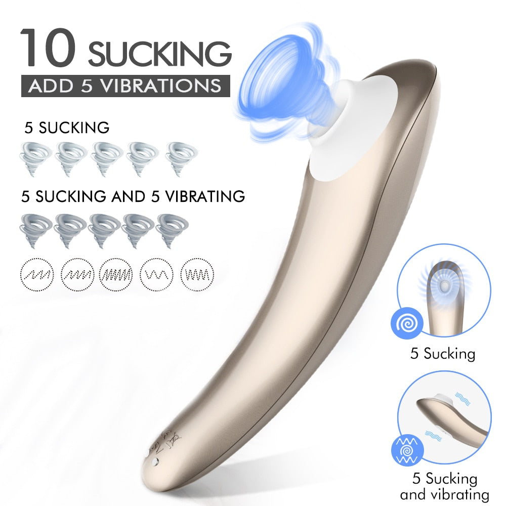 SHANDE Clit Nipple Sucker Clitoris Stimulator Sucking Vibrator for Woman clitoris Licking Tongue Oral Toys For Adults Sex Toys