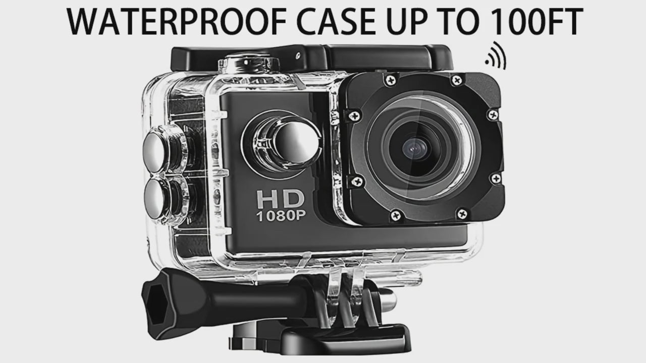 Action Camera Ultra HD Underwater Camera 140 Degrees Wide Angle 98 Feet Waterproof Camera WIFI Camera 16M  Max 32GB Memory Card Available With Or Without A Card