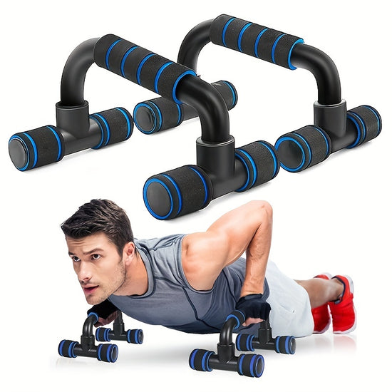 1pair NonSlip Push Up Handles With Cushioned Foam Grips For Effective Upper Body Workouts