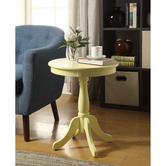 Alger Side Table in Light Yellow 82806