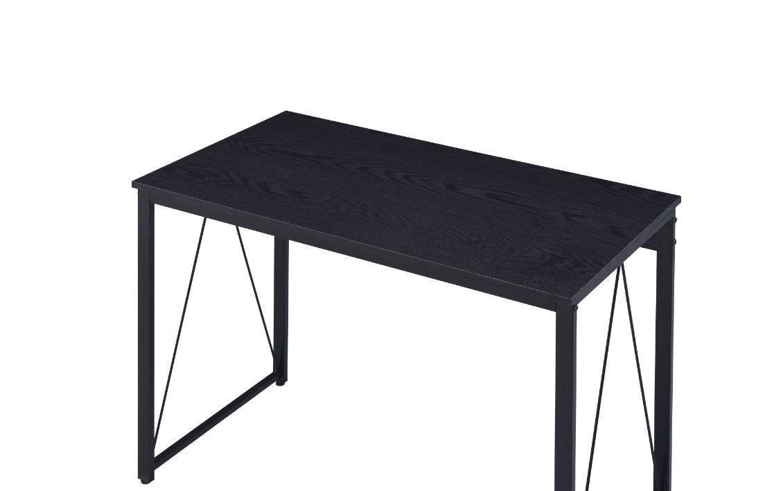 Zaidin Writing Desk, Black Finish 92607