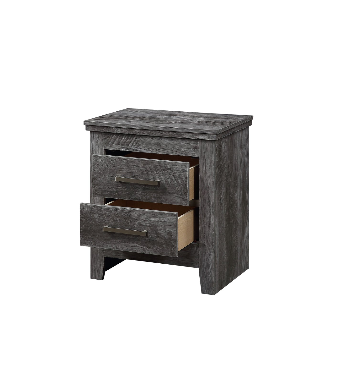 Vidalia Nightstand, Rustic Gray Oak 27323