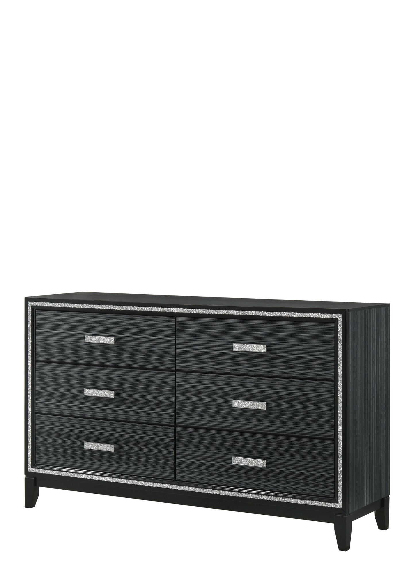 Haiden Dresser, Weathered Black Finish 28435