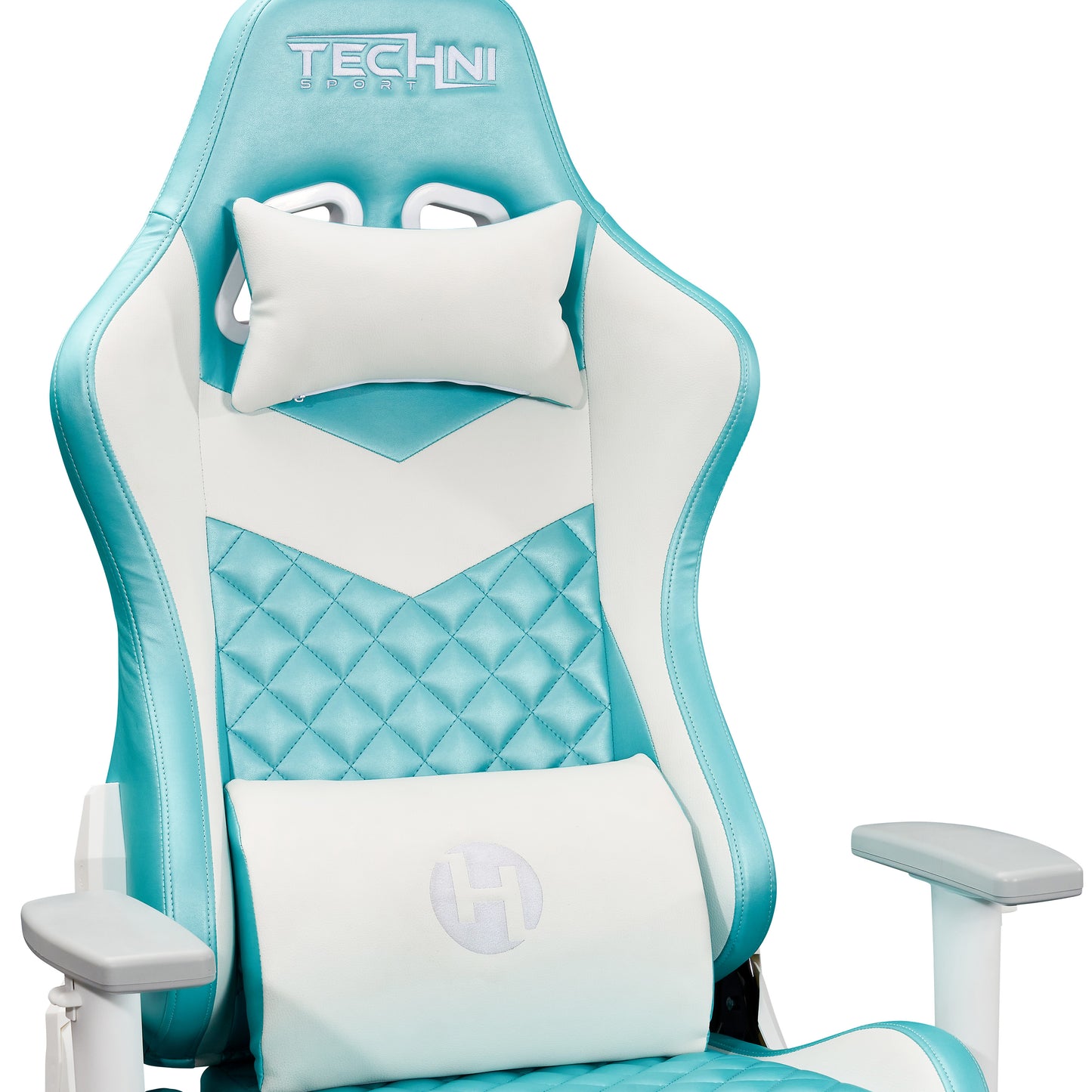 Techni Sport High Back Ergonomic Gaming Chair - Aqua