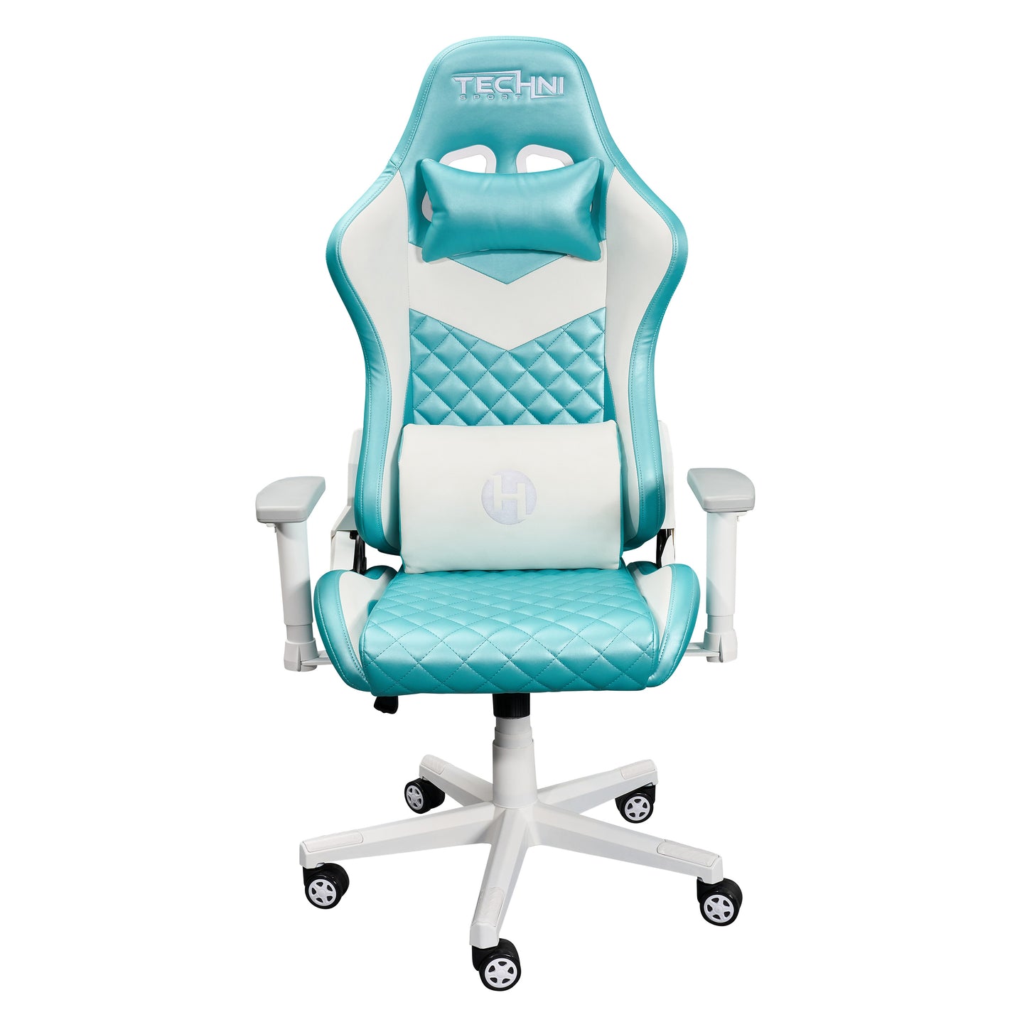 Techni Sport High Back Ergonomic Gaming Chair - Aqua