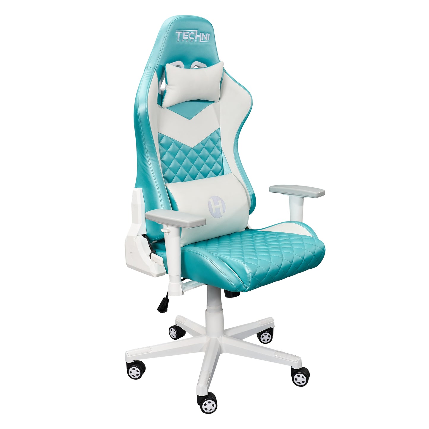 Techni Sport High Back Ergonomic Gaming Chair - Aqua