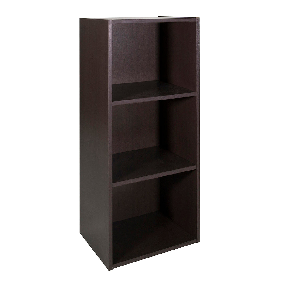 full wooden standard bookcase 3 layers