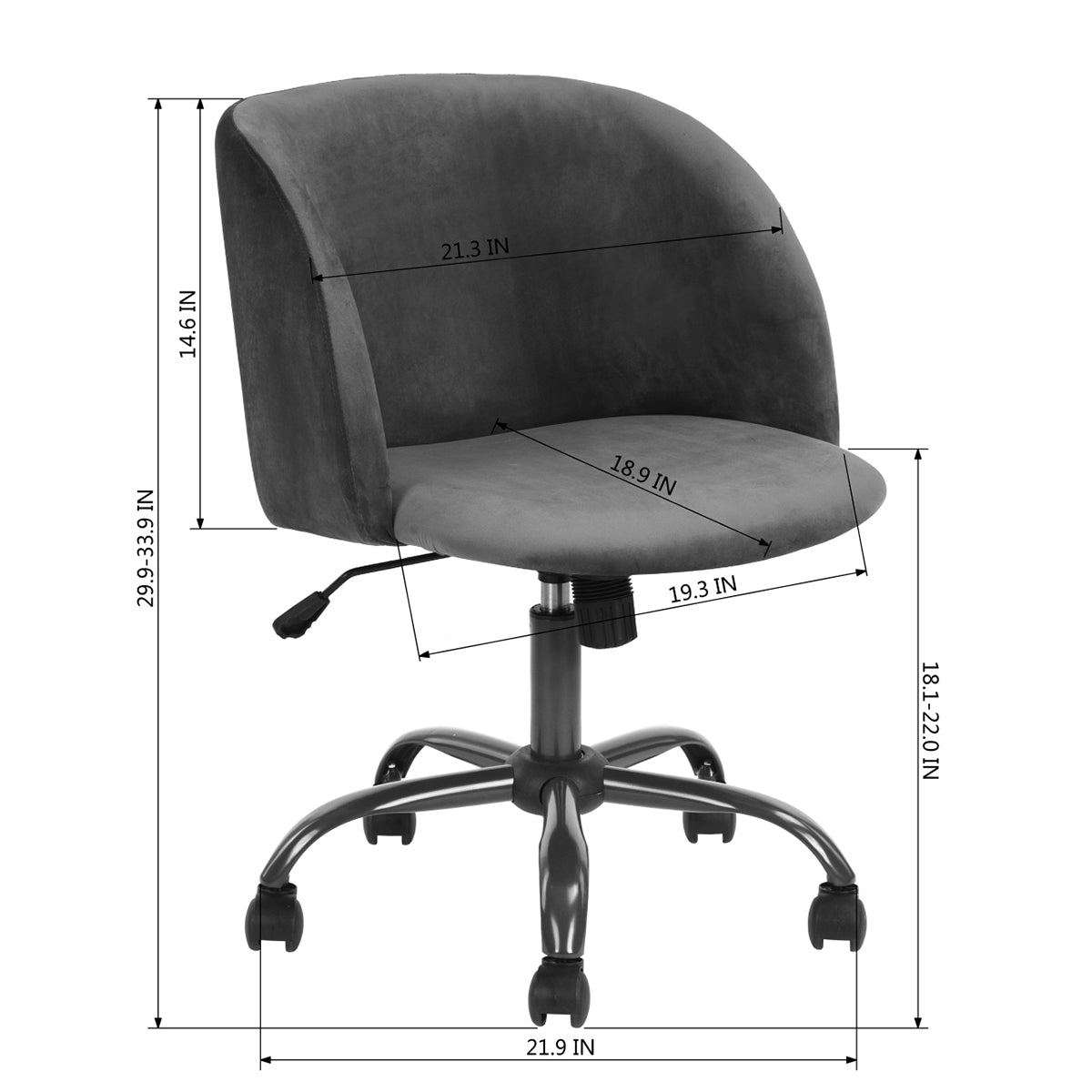 Home office task chair