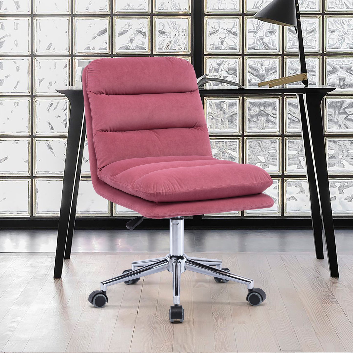 Swivel officeChairforLivingRoom/BedRoom,ModernLeisure  adjustable officeChair