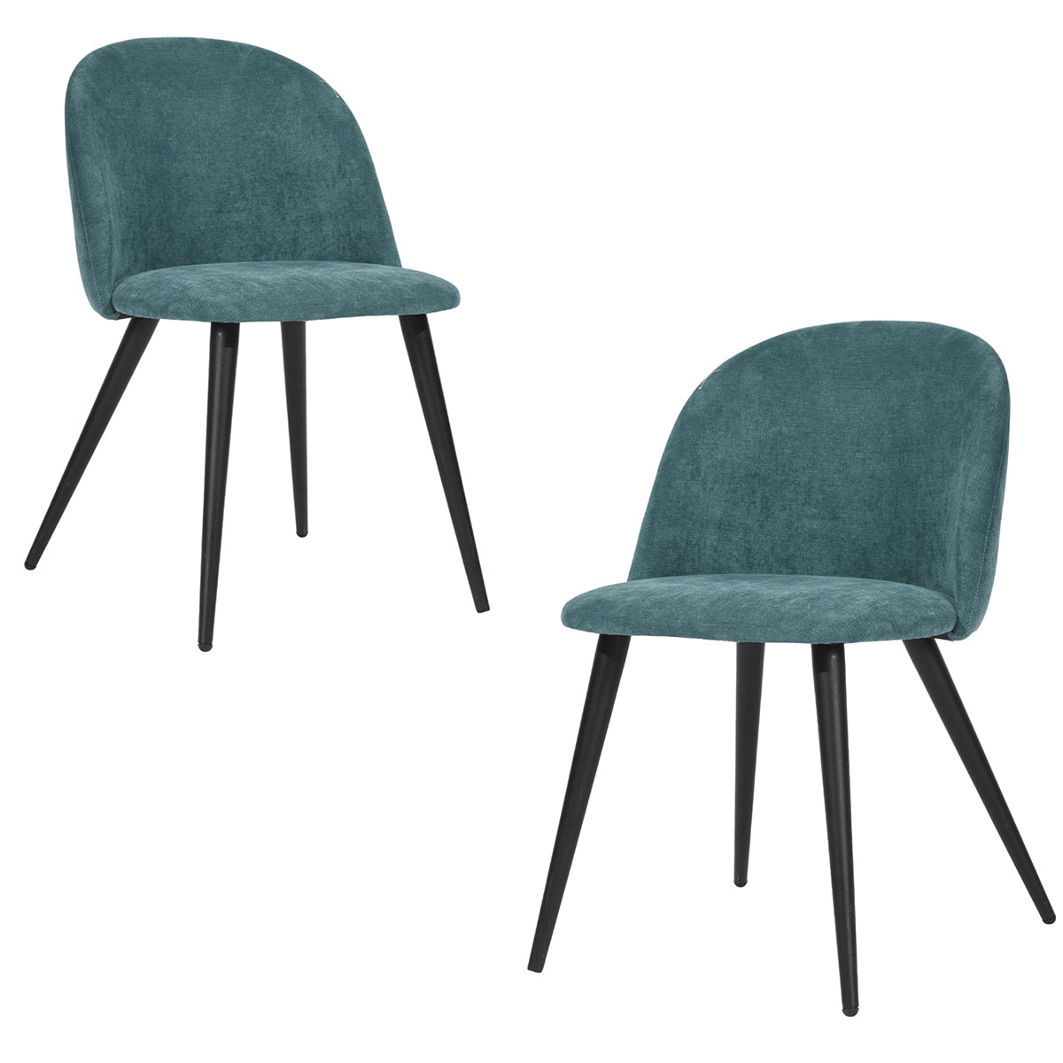 Upholstered Arm Chair/Dinning Chair (Set of 2)