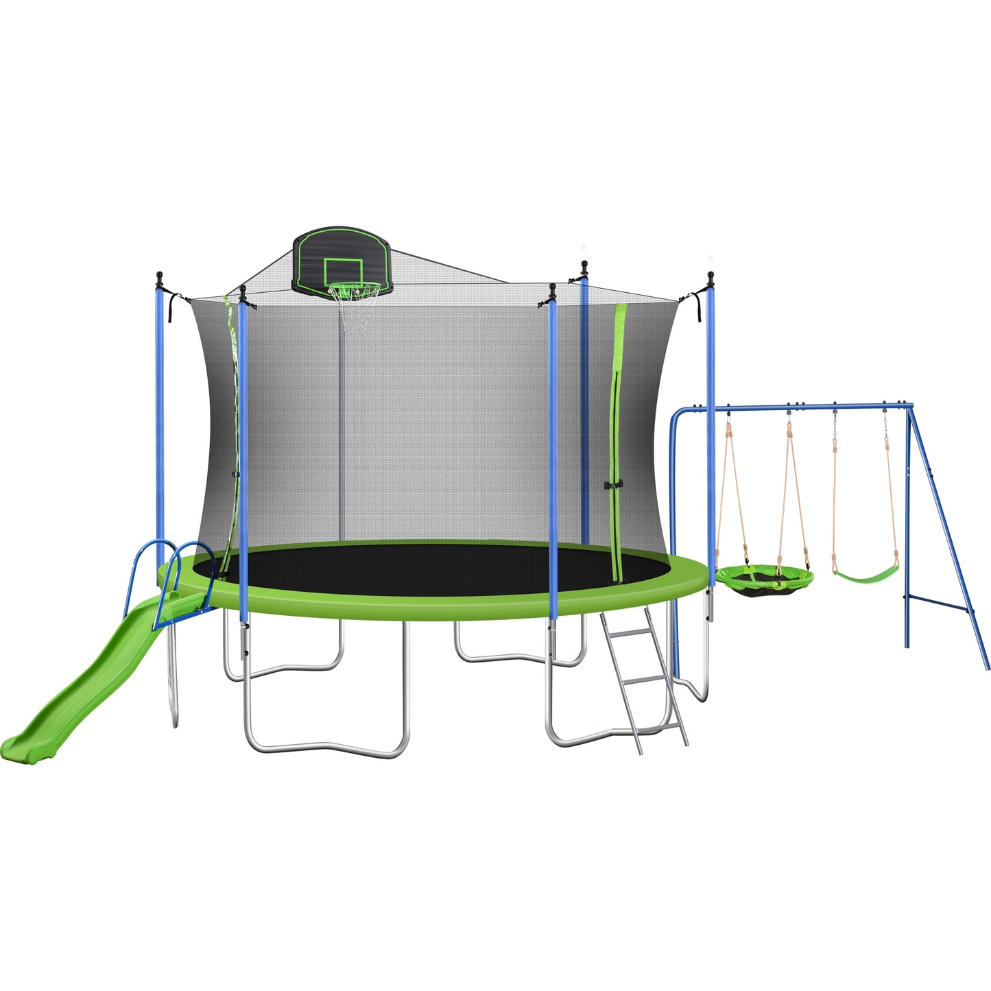 12FT TRAMPOLINE WITH SWING