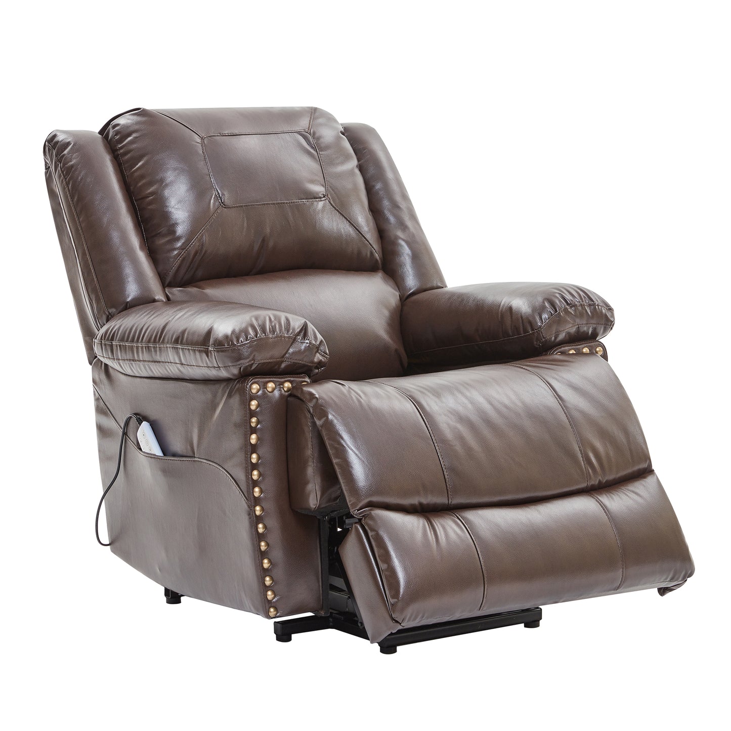 Power Lift Chair with Adjustable Massage Function, Recliner Chair with Heating System for Living Room