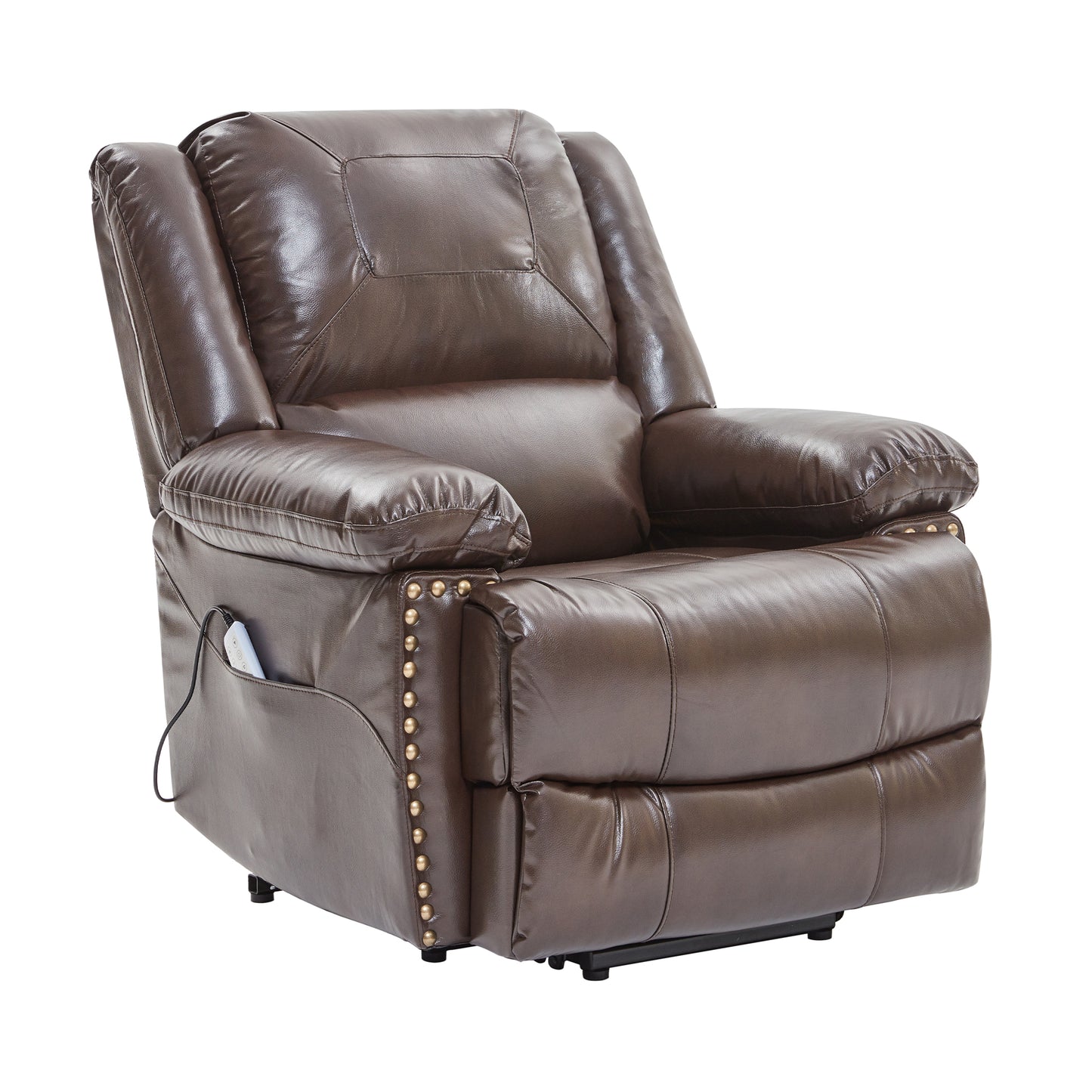 Power Lift Chair with Adjustable Massage Function, Recliner Chair with Heating System for Living Room