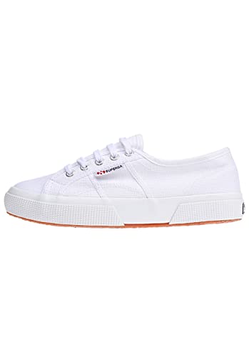 Superga Unisex Adults’ 2750 Cotu Classic Trainers Low-Top, White, 5.5 UK (39 EU)White, UK 5.5