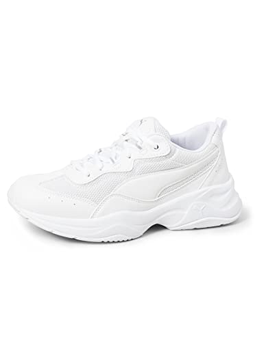 PUMA Women's Cilia Trainers , White , 6 UK