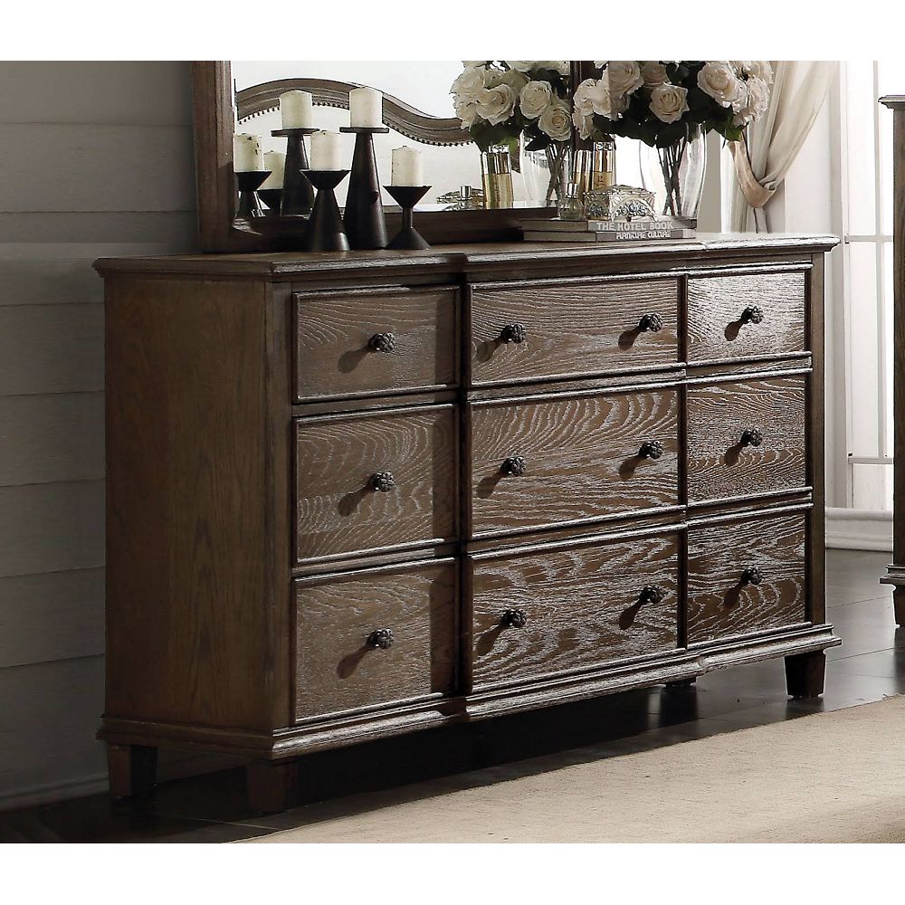 Baudouin Dresser in Weathered Oak 26115