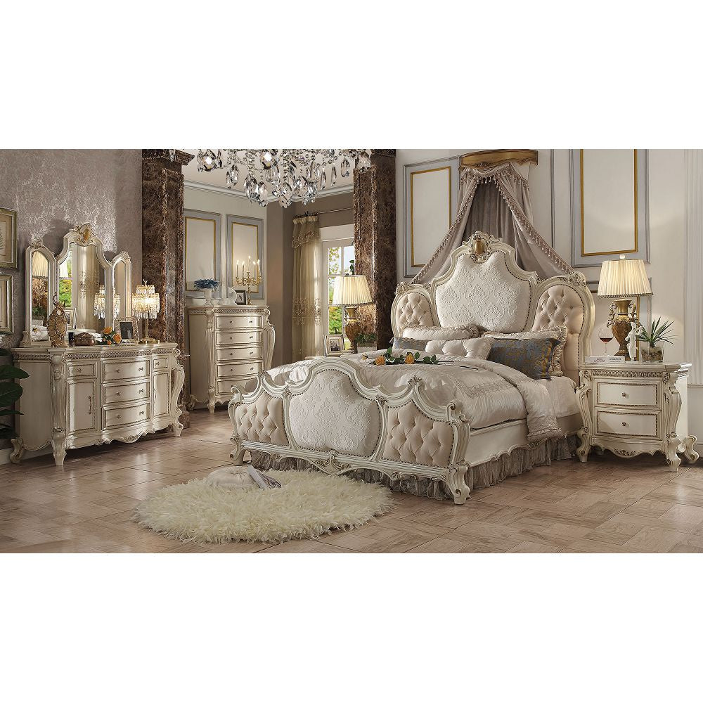 Picardy Nightstand in Antique Pearl 26883